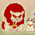 Two Lion Dogs
