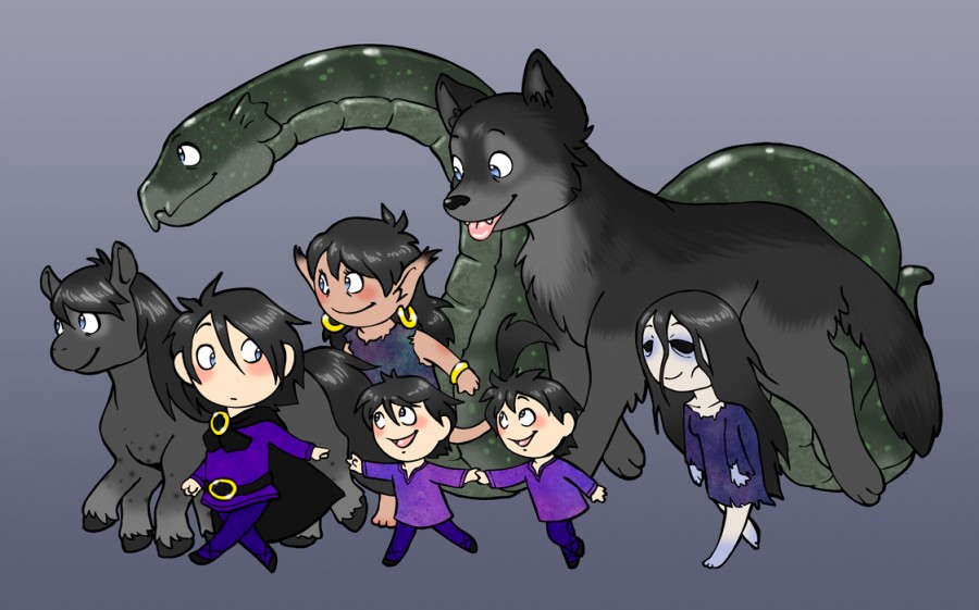 Loki and His Children HumonComics.com