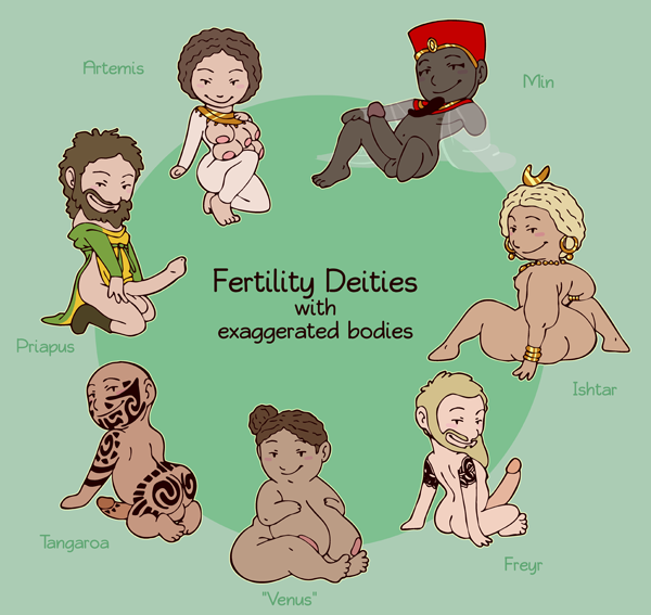 Fertility Deities HumonComics.com