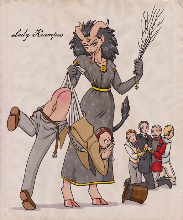 Lady Krampus HumonComics.com