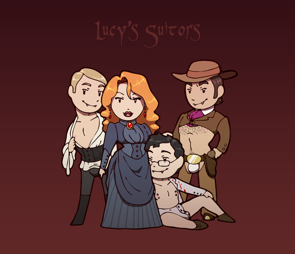 Lucy's Suitors HumonComics.com
