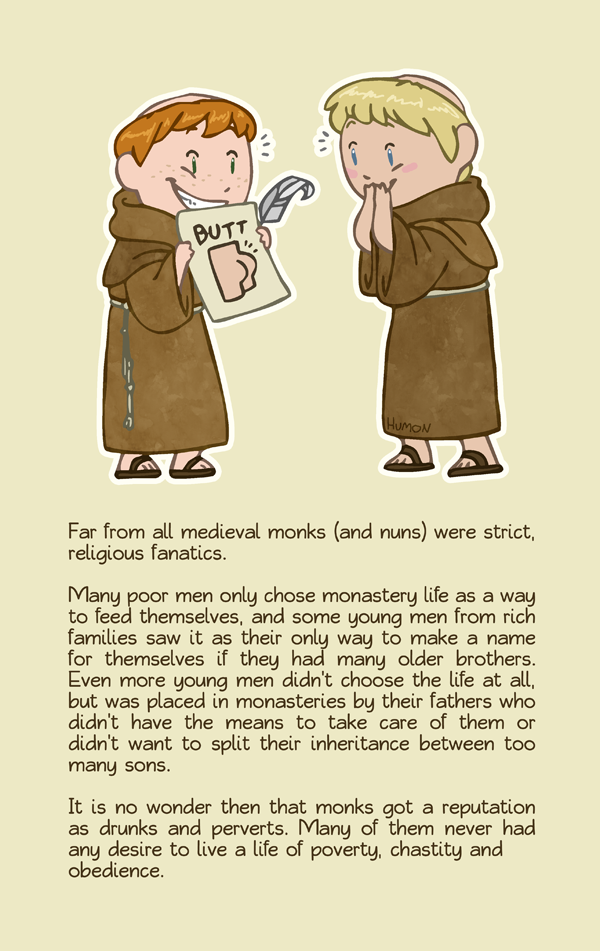 Naughty Monks HumonComics.com