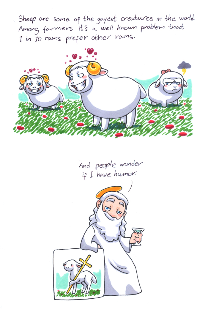 Sheep HumonComics.com
